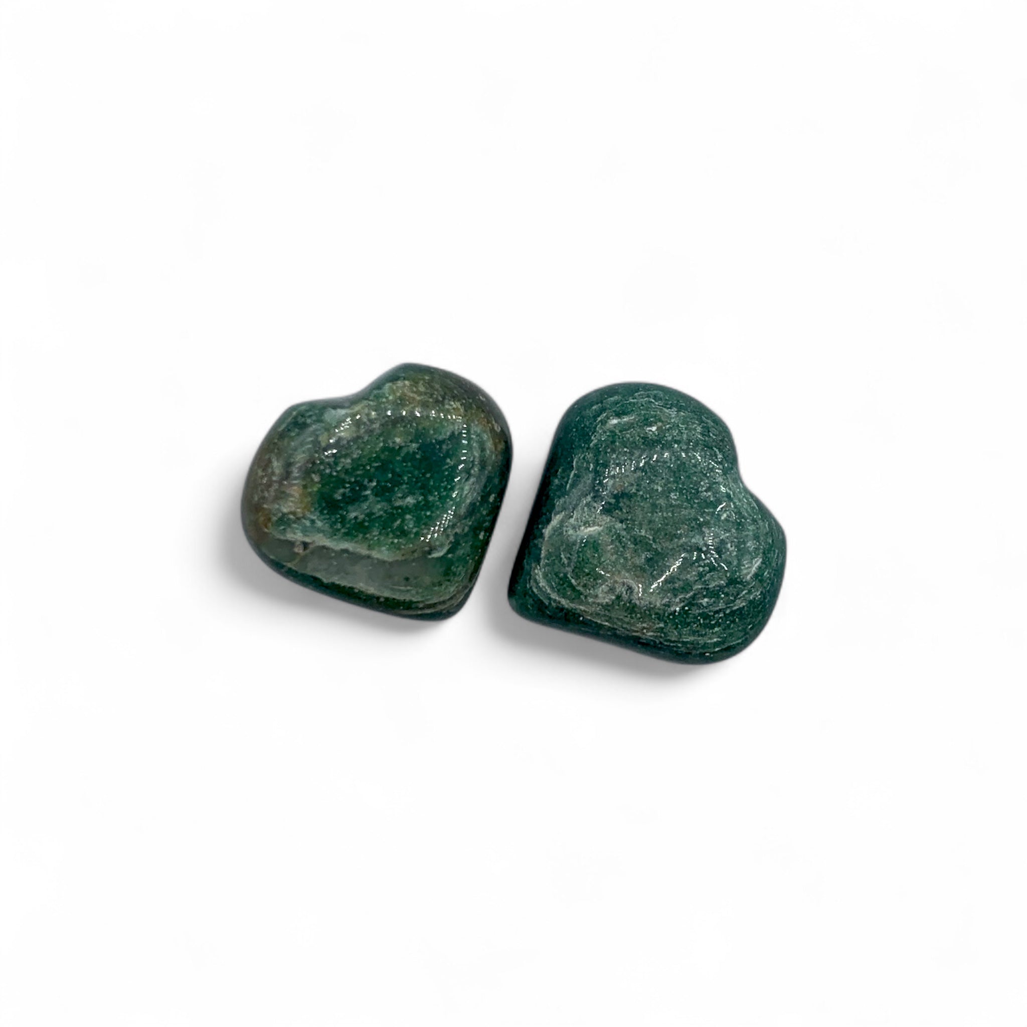 Fuchsite Heart $25